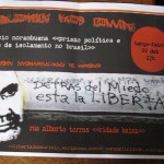 22 de dezembro. Atividade em solidariedade a Mauricio Norembuena "Prisão politica e regime de isolamento no brasil"